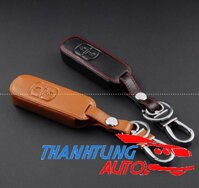Bao da bọc chìa khóa mazda CX5 mẫu da bóng