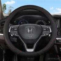Bao Da Bọc Vô Lăng Xe Hơi Honda City Civic Jazz BRV Mobileio HRV Stream Accord 38cm