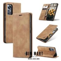 Bao da cao cấp dành cho Xiaomi 1212X12T12T ProK50 Ultra dạng ví chính hãng Caseme - Hàng Nhập Khẩu - Nâu Da Bò - Xiaomi 12X