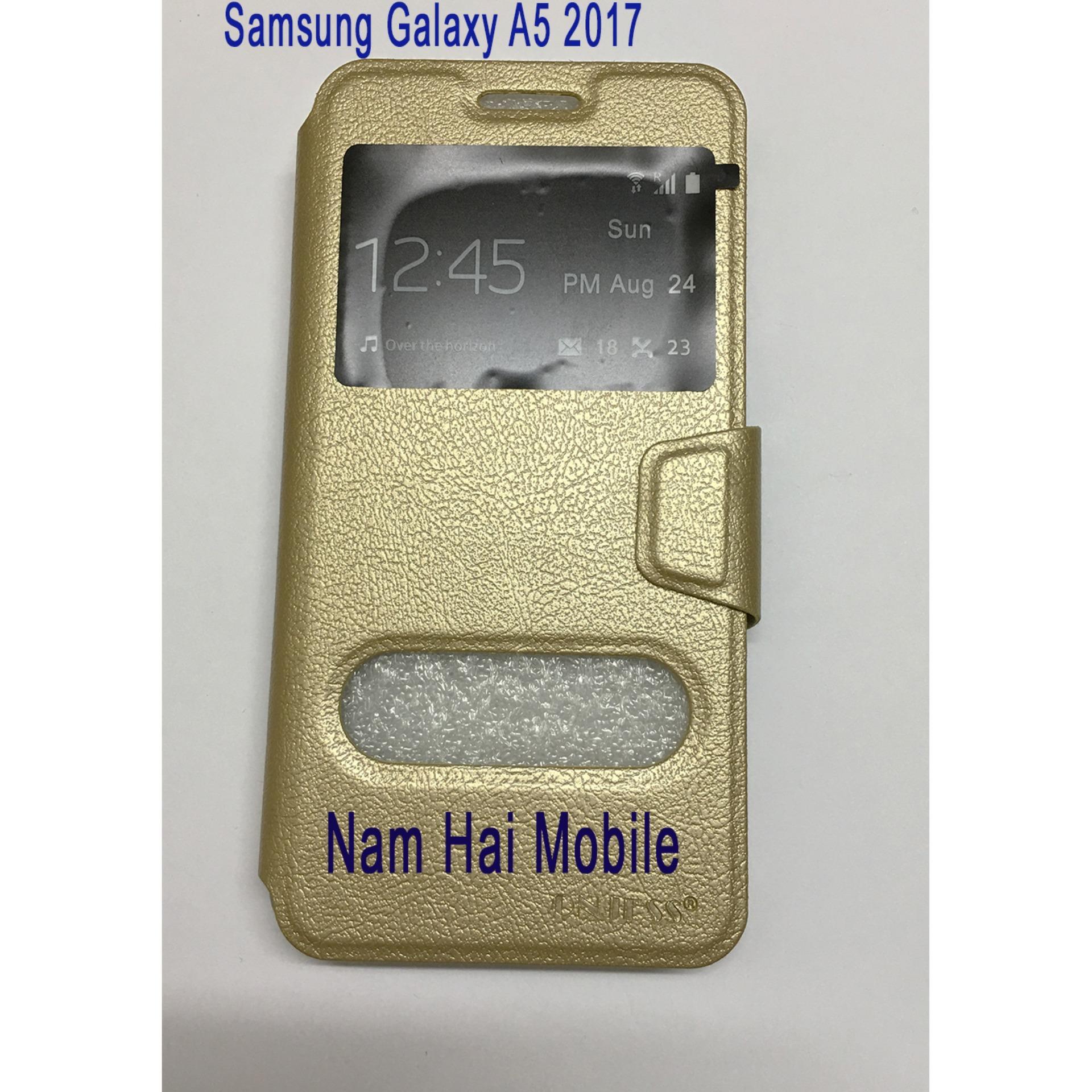 Bao da cao cấp ONJESS cho Samsung Galaxy A5 viền silicon...