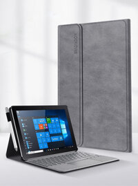 Bao da cao cấp Smondor Surface Pro 9-S040- Hàng chính hãng  - Xám