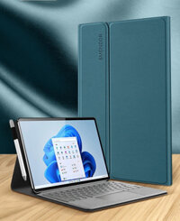 Bao da cao cấp Smondor Surface Pro 9-S040- Hàng chính hãng  - Xanh dương