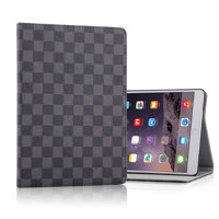 Bao da Caro LV cho iPad 10.2 inch  10.5 icnh 2018 Xoay 360 độ hiệu HOTCASE - Hàng Nhập Khẩu - Xanh Đen
