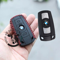 Bao da chìa khóa BMW series 3 5 handmade da thật 001