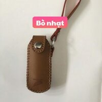 Bao Da Chìa Khóa Honda Smartkey SH  màu bò nhạt