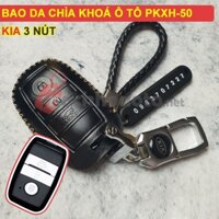 Bao da chìa khoá Kia 3 nút PKXH-50