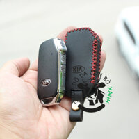 Bao Da Chìa Khoá KIA cerato 2019, 2020, 2021 handmade Da Thật 009