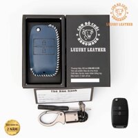 Bao Da Chìa Khóa Kia Morning, Soluto ( Khóa gập 2 nút )