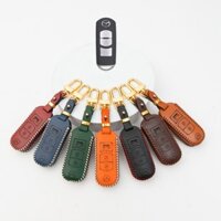 Bao Da Chìa Khóa Mazda Cx5 2018-2024, Mazda 6 BOABAY Thiết Kế 3 Nút Bấm Nhiều Lựa Chọn Màu Sắc