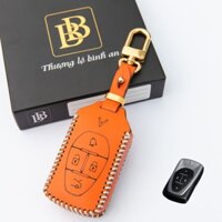 Bao Da Chìa Khoá Ô Tô Vinfast E34, VF8 VF9 khoá cũ Xe Điện Da Bò Thật khắc tên và sđt chủ xe bảo hành 2 năm về da