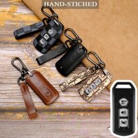 Bao da chìa khóa smartkey xe máy Honda SH SH Mode Sh 300i PCX ADV 150 mẫu mới khâu tay