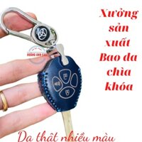 Bao da chìa khóa Vios, Innova,Fortuner, Altis, Camry, Hilux khóa cắm ổ