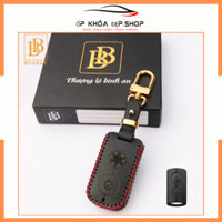 Bao da chìa khóa xe máy Yamaha NVX, Janus, Nozza, Grande, FreeGo, Latte, Exciter 155, VVA Da Bò Thật bảo hành da 2 năm