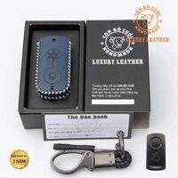 Bao Da Chìa Khóa xe máy YAMAHA NVX, EX 150, Janus  da thật giá tận xưởng bảo hành 2 năm khắc tên và sđt