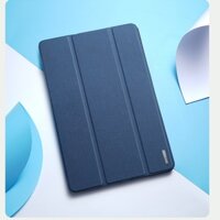 Bao Da Chính Hãng Dux Ducis Dành Cho Samsung Galaxy Tab S8 Ultra Cao Cấp Có Khay Đựng Bút - Hàng Chính Hãng - xanh