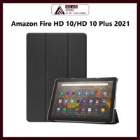 Bao Da Cho Amazon Kindle Fire HD 10 / HD 10 Plus 2021 Cover Máy Tính Bảng Hỗ Trợ Smart Cover