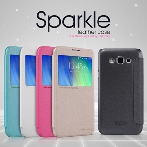 Bao da cho điện thoại Nillkin Samsung Galaxy E700 E7