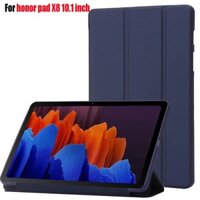 Bao Da Cho Honor Pad X8 10.1 inch Ốp điện thoại Tri-Fold Da PU Silicon Lưng Gấp Đứng