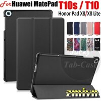 Bao Da Cho Huawei MatePad T10s 10.1 Inch / T10 9.7 Inch AGS3-L09 / AGS3-W09 Máy Tính Bảng Hỗ Trợ Smart Cover
