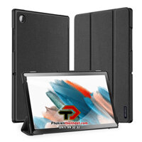 Bao da cho Samsung Galaxy Tab A8 10.5 inch 2022 X200 X205 chính hãng Dux Ducis Domo - Hàng chính hãng - BlackĐen