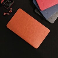 Bao da cho Samsung Galaxy Tab A Plus 8.0 with S Pen 2019 P205 hàng chính hãng KAKU - Nâu