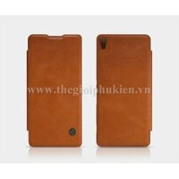 Bao da cho Sony Xperia XA chính hãng Nillkin Qin Leather Case ( có ngăn để thẻ )