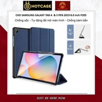 Bao da chống sốc HOTCASE cho Samsung Galaxy Tab A & S Pen 2019 8.0 inch P200 P205  - AutoSleep tắt mở màn hình