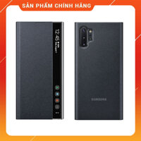 Bao Da Clear View Cover Note 10+ Chính Hãng