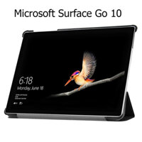 Bao Da Cover Cho Máy Tính Bảng Microsoft Surface Go 10 Inch Hỗ Trợ Smart Cover - Đen