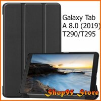Bao Da Cover Cho Máy Tính Bảng Samsung Galaxy Tab A 8.0 (2019) T290 / T295 Hỗ Trợ Smart Cover