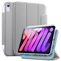 Bao Da Dành Cho iPad ESR Rebound Magnetic Slim Case - Hàng Chính Hãng - Mini 6 - Xám