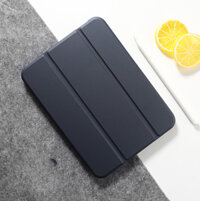 Bao da dành cho iPad Mini 6 Pencil Holder Smart Case Có khe cắm bút Apple Pencil - Xanh Đen