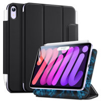 Bao Da Dành Cho iPad Mini 6 ESR Rebound Magnetic Slim Case - Hàng Nhập Khẩu - Đen