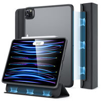 Bao Da dành cho iPad Pro 11 inch 20222021 ESR Ascend Hybrid Trifold Case - Hàng Chính Hãng - Đen
