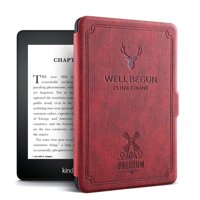Bao Da Dành Cho Máy Đọc Sách Kindle Paperwhite Gen 4 10th Hàng Chính Hãng Helios - Đỏ Vang
