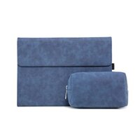 Bao Da dành cho Microsoft Surface Pro 9Surface Pro 8 JRC Ốp TPU Mềm, Vỏ Ngoài PU - Hàng Nhập Khẩu - Navy  Túi phụ kiện - Microsoft Surface Pro 8