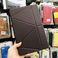 Bao da dành cho SamSung Galaxy Tab A 9.7 P555 chính hãng Onjess lưng silicon - Nâu