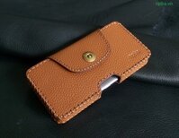 Bao da đeo lưng Opba iPHONE 7 Plus / 8 Plus handmade da bò màu vàng
