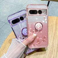 Bao Da Điện Thoại Chống Sốc Họa Tiết Hoa Hồng Cho google pixel 7 pro 7a Ốp