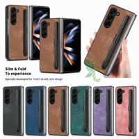 Bao Da Điện Thoại Nắp Gập Cho samsung galaxy z fold 5 z fold 4 z fold 3 slim (no pen) 5 z fold 4 z fold 3