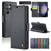 Bao Da Điện Thoại Nắp Gập Dạng Ví Cho samsung s24 s23 fe s22 ultra + Vỏ