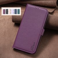 Bao Da Điện Thoại Nắp Lật Kèm Ngăn Đựng Thẻ Khóa Bên Hông Cho RedmiA2 Redmi 9 9C 9A K60 PRO K40 Ốp