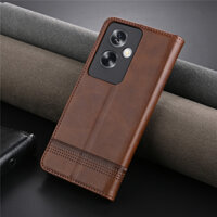 Bao Da Điện Thoại Nắp Lật Nam Châm Kèm Ngăn Đựng Thẻ Cho oppo a79 5g Ốp