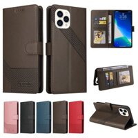 Bao Da Điện Thoại Nắp Lật Từ Tính Cho IPhone 14 IPhone 12 IPhone 11 Pro Max I12 MINI I14 PLUS I11