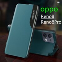 Bao Da Điện Thoại Nắp Lật Từ Tính Thông Minh Tích Hợp Giá Đỡ Cho OPPO RENO 8 8PRO 5G Reno8