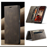 Bao Da Điện Thoại Nắp Lật Từ Tính Phong Cách Retro Cho Samsung Galaxy A21S A31 A30S A50S A50 A70 A51 A71 A52 A52S A72