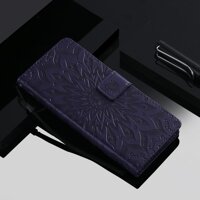 Bao da điện thoại PU mềm kiểu ví gập đựng thẻ có giá đỡ dành cho OPPO A93 A73 A53 A53S A33 A32 2020 - Purple,OPPO A53S