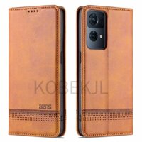 Bao Da Điện Thoại PU + TPU Mềm Nắp Lật Có Ngăn Đựng Thẻ Tích Hợp Giá Đỡ Cho OPPO Reno 7 Pro Reno7 7Pro 5G