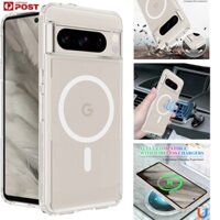 Bao Da Điện Thoại Từ Tính Chống Sốc Cho google pixel 8 pro 7 pro 7a 6a Ốp