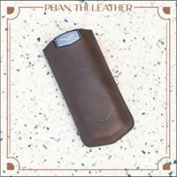 Bao Da Điện Thoại Vertu Signature S Da Sáp Mẫu Rút